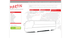 Desktop Screenshot of martinreisen.com